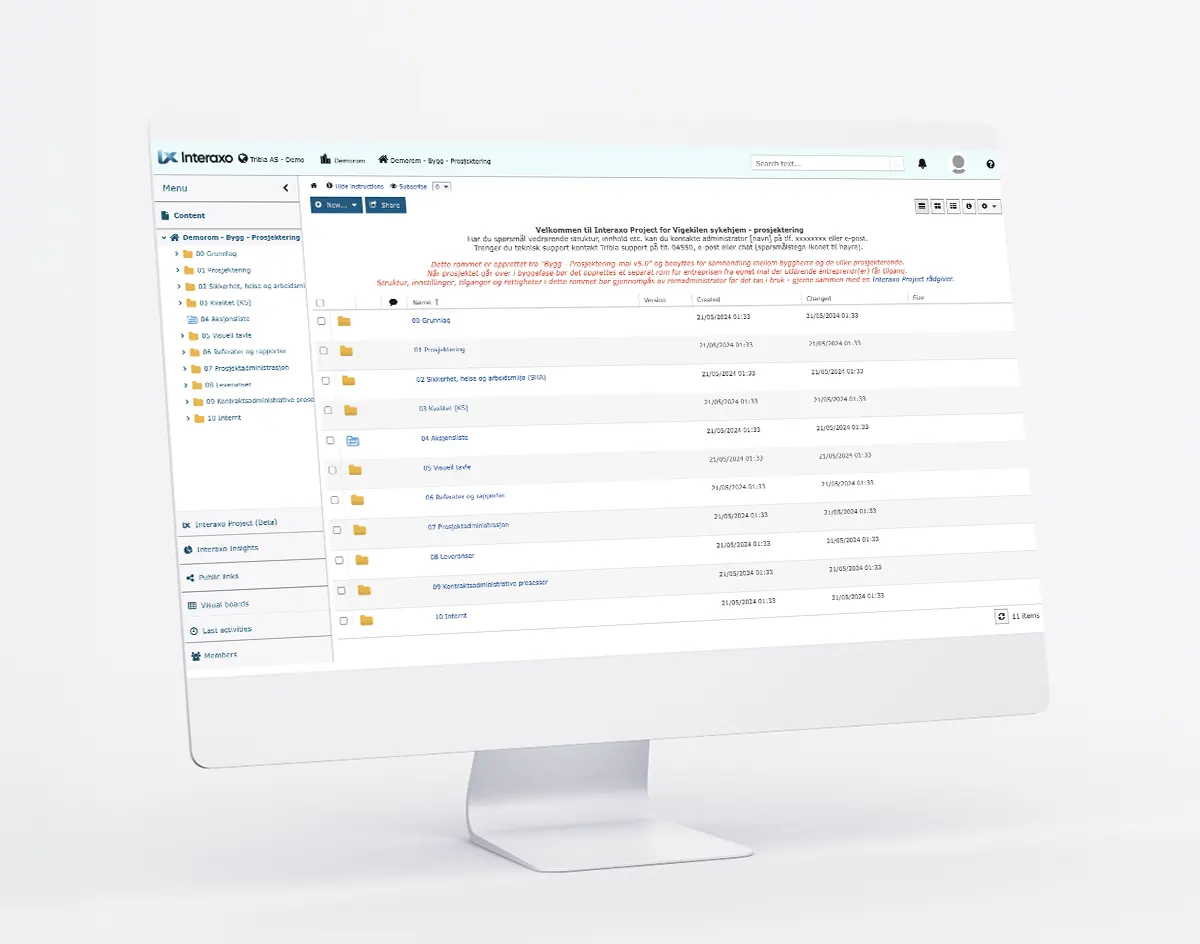 Interaxo project overview