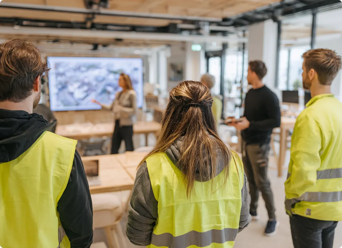 Projektsamarbete bygg programvara