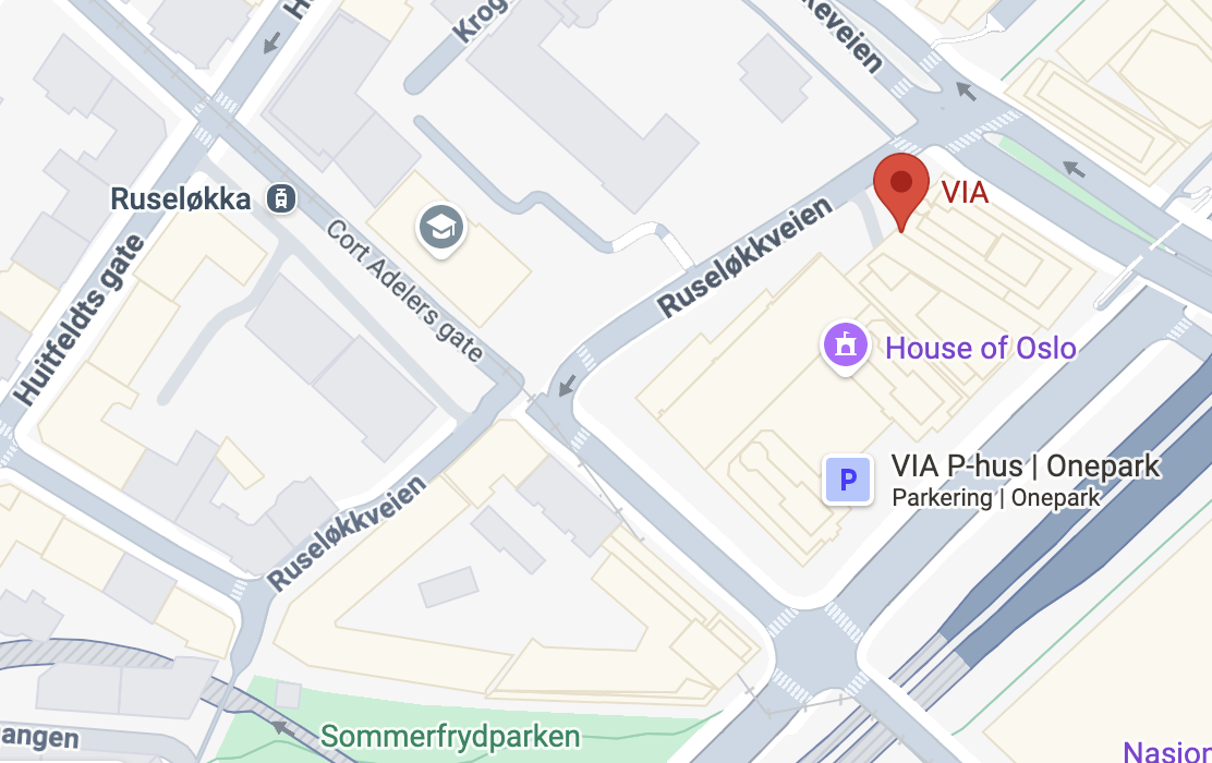 Via Vika på Google Maps