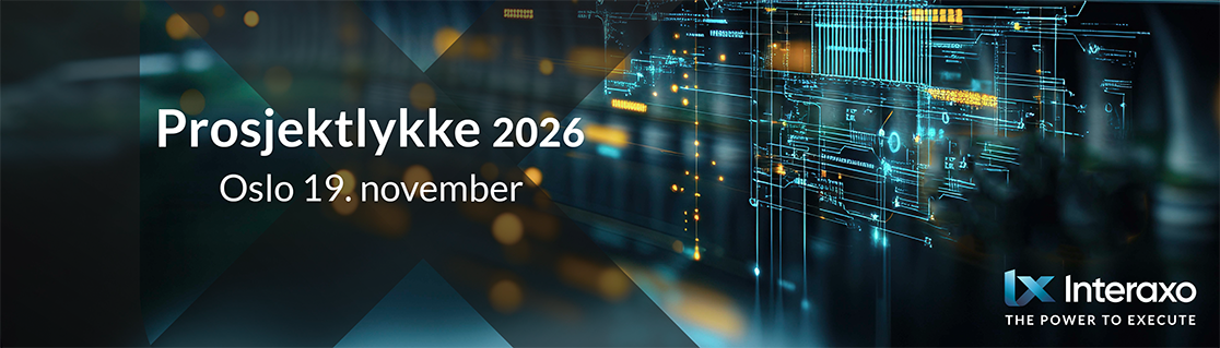 Prosjektlykke 2026 Nytt kart i Interaxo Project og Interaxo Capture