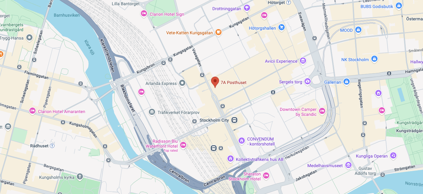 IVAR Stockholm på Google Maps